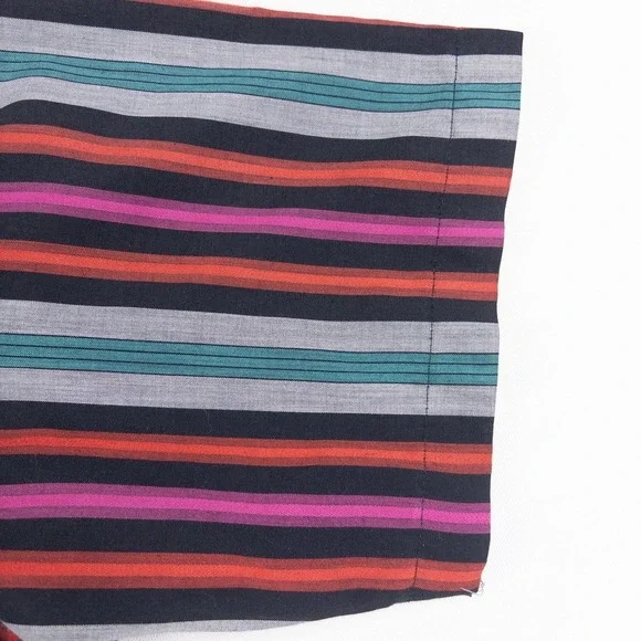 Wrangler Western Shirt Mens 16.5 L Tall Multi Color Vintage Pearl Snap Stripe - Picture 7 of 9